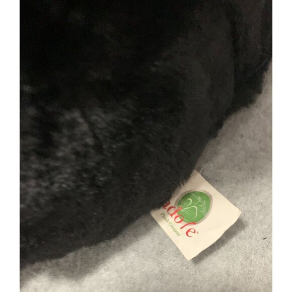 Adore Plush Wall Mount Decor Plaque Black Bear 12 in tall - Picture 6 of 6